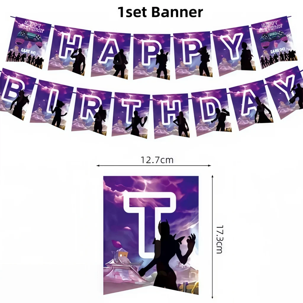 bannières d'anniversaire personnalisées